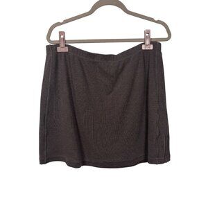 Horny Toad Womens L Brown Skirt Outdoors Camping Hiking Tencel Spandex Blend